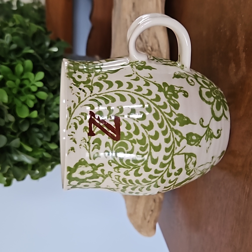Anthropologie Homegrown Monogram Mug, lowercase "z"